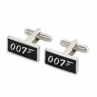 £6.45 • Buy James Bond 007 Cufflinks Mens Business Shirt Cuff Link Party In Gift Box UK