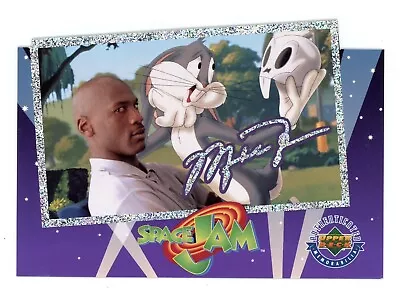 Michael Jordan Space Jam Upper Deck Jumbo Die Cut Card Limited /5000 NRMT • $39