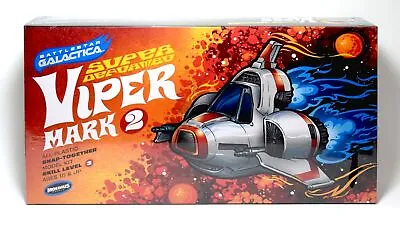 Moebius 944 Battlestar Galactica Super Deformed Viper Mk II Snap Model Kit • $23.99