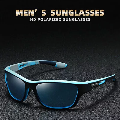 $10.33 • Buy Men Polarized Sunglasses UV400 Glasses Fishing Sports Driving Running Eyewear AU