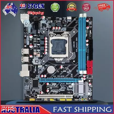 LGA1156 Computer Motherboard Motherboard Set Dual Channel DDR3 Memory For I3 530 • $46.29