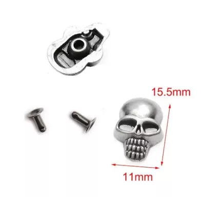 CHOOSE From Over 30 STYLES Pack Of 5 Metal Rivet Studs For Crafts Leather #3000 • $5.25