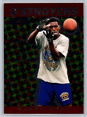 1998 SkyBox Premium #4 D Randy Moss D'stroyers • $2.99