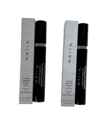 Mally Instantly Impactful Lash Mascara (0.31oz/9g) Lot Of Two(2)! New See Pics • $14.95