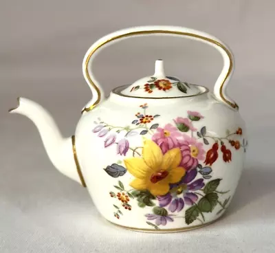 Royal Crown Derby Miniature Teapot • $50