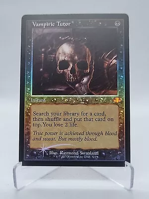 MTG Vampiric Tutor Retro Frame Foil Dominaria Remastered Mythic • $52.94