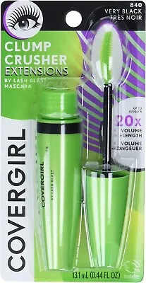 Covergirl Clump Crusher Extensions  Mascara Very Black 840 • £13.99