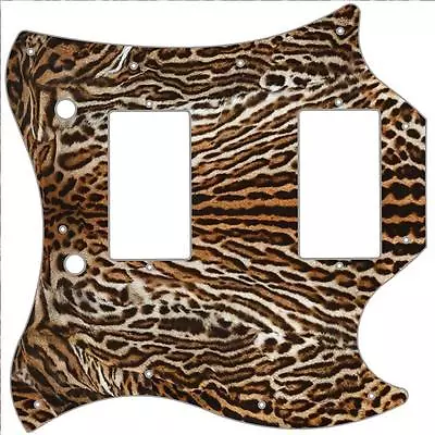 SG Standard Pickguard Custom Gibson Graphical Guitar Pick Guard Leopard Print 3 • $58.91