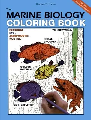 Marine Biology Coloring Book 2e The (Colo... By Coloring Concepts In Paperback • £10.99