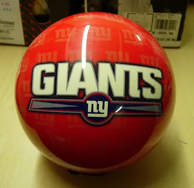 = 15# NOS NIB Bowling Ball OTBB Viz-A-Ball 2010 NFL New York GIANTS • $220