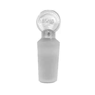 24/40 Solid Glass Stopper Lab Bottle Plug Laboratory Glassware 1Pcs • $8.99