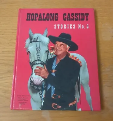 1960 Hopalong Cassidy #5 Tv Hardcover Annual Western Cowboy  • £14
