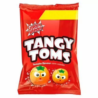 £6.59 • Buy Golden Wonder Tangy Toms - 25g - Pack Of 6