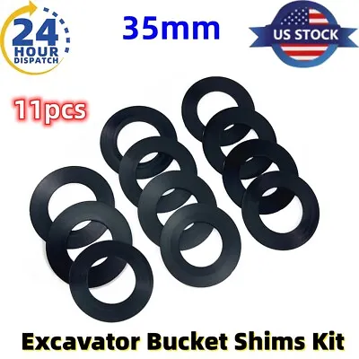 35mm Bucket Pin Shim Kit For Excavator And Skid Steer. Cat Bobcat Deere Komatsu • $11.30