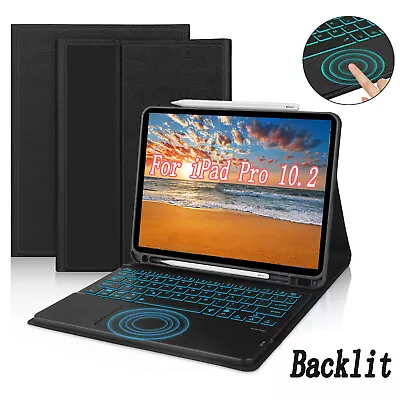 $59.99 • Buy Touchpad Backlit Smart Keyboard Case For IPad 10.2  9th/8th/7th Gen Air3 Pro10.5