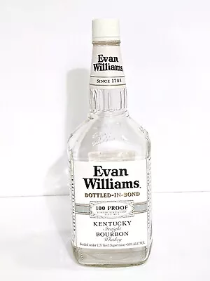 Empty Bottle; Evan Williams Kentucky Straight Bourbon Whiskey 1.75 Liter; Crafts • $7.50