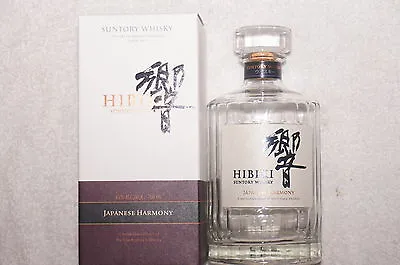 Suntory Hibiki Harmony Whisky Bottle Contents Empty 700 Ml • $29.80