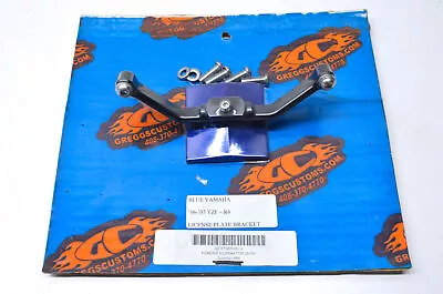 Greggs Customs GCYT06R6BLU License Plate Bracket Kit Yamaha 06-07 YZF-R6 NOS • $131.74