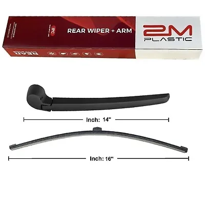 Rear Wiper Arm Blade For AUDI A4 09-16 A4 QUATTRO 09-16 ALLROAD 13-16 S4 16-16 • $10.90