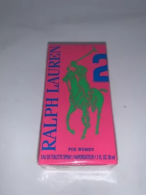 Ralph Lauren Big Pony 2 Pink Perfume For Women EDT Spray 50ml RRP £49.99 SEALED • £44.99