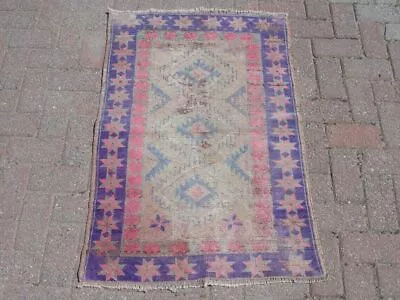 Vintage Home Living Turkish Rug Bohemian Rug Small Rug FREE SHIPPING • $264.76