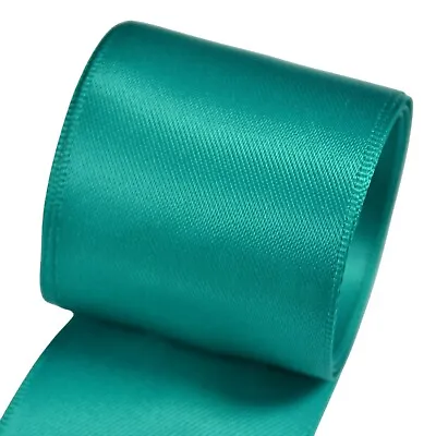 Satin Ribbon Rolls Double Sided Faced 10/20 Meters 9 25 38mm Best Quality 3for2 • £0.99