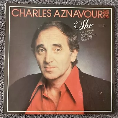 Charles Aznavour - She - Vinyl Lp - Mfp 50398 • £3