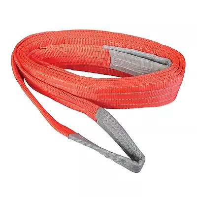 4m Webbing Lifting Sling Duplex Cargo Strap Hoist Strop 5 Tonne Lifting Capacity • £42.99