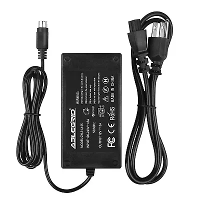 4 Pin 12V 5A AC Adapter For Hikvision LTS Alibi Annke TVI DVR Power Supply Cord • $21.15