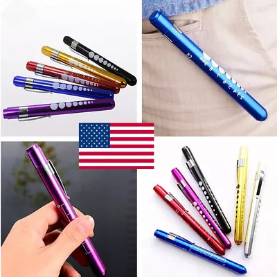 High Quality Medical First Aid Pen Light Flashlight Doctor Nurse Emergency • $2.99