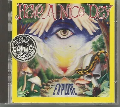  Explore By Have A Nice Day -  Incl. Comic Poster '  (CD 1991) • $9.71