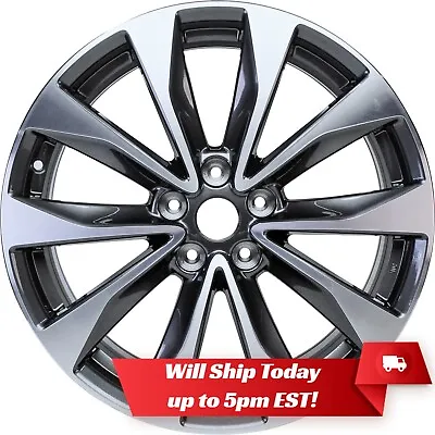 New 19  Machined Dark Charcoal Alloy Wheel Rim For 2016-2019 Nissan Maxima • $183