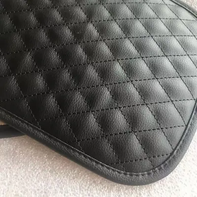 Black Car Center Console Cover Pad Mat PU Armrest Cushion Protector Waterproof • $9.45