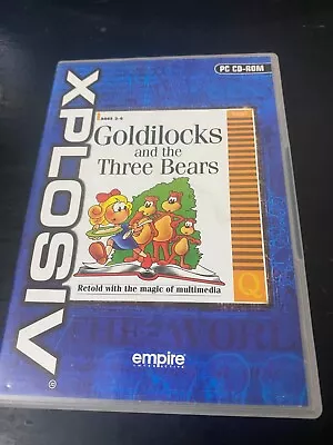 Goldilocks And The Three Bears   Pc Cdrom  Interactive Storybook • £2.99