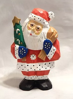 Midwest Importers Of Cannon Falls Wood Painted Santa Figure • $15