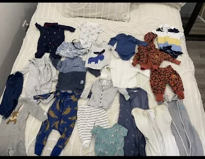 Baby Clothes Bundle Boy 0-3 Months 0000 & 000 • $299