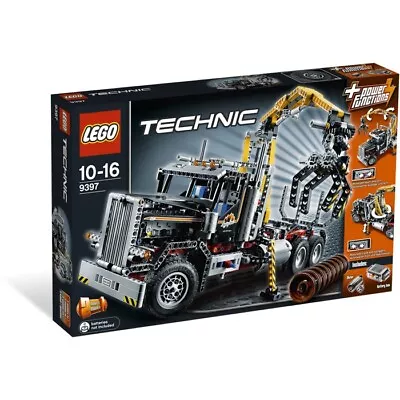 LEGO 9397 Technic Logging Truck Container Snowplow Power Function New EXPRESS • $799.99