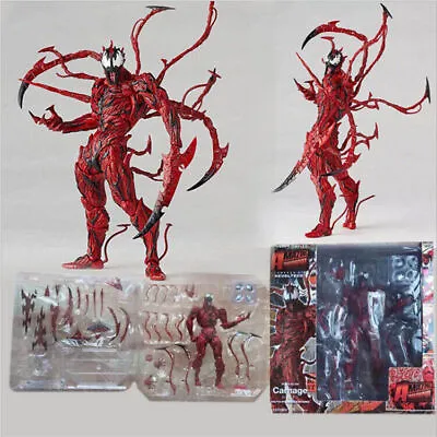 £22.56 • Buy Carnage Red Venom No. Revoltech Series Action Figure Toy Collectible Venom Gift