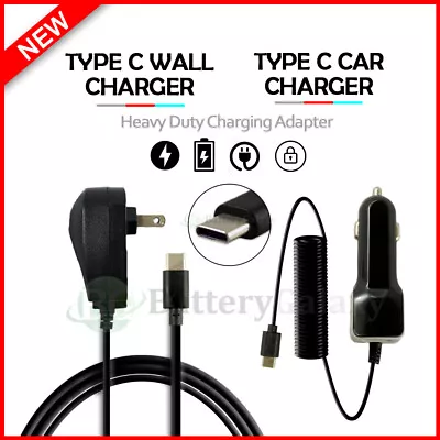 USB Type-C Wall+Car Charger For Phone Motorola Moto Edge+ / One Fusion+ /One 5G • $7.99