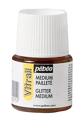 £7.25 • Buy Pebeo Vitrail Glass Painting Glitter Medium 45ml