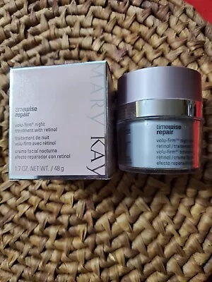 NIB Mary Kay Timewise Repair Volu-Firm Night Treatment Cream W/ Retinol 1.7oz • $39.95