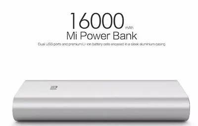 Xiaomi Powerbank 16000mAh Heavy Duty External Battery For Mobile Recharging  • $54.99