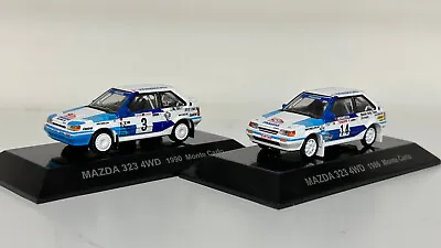 1/64 CM's CMS Rally Car Mazda 323 4WD 2 Cars No Box • $25