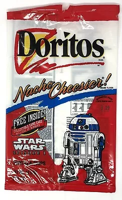 Star Wars 1999 Frito Lay Game Card Promo Chip Bag Nacho Cheesier 14.5 Oz • $9.99