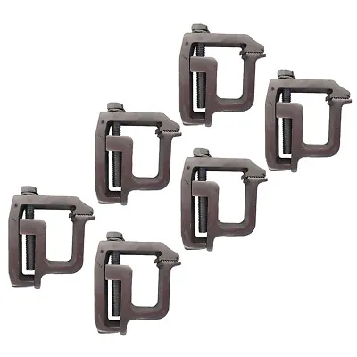 (6) Truck Cap Topper Camper Shell Mounting Clamps Heavy Duty TL-2002 • $36.99