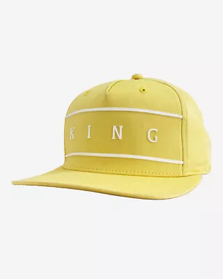 KING Streetwear Snapback Cap - Manor Cap Yellow - New • £15