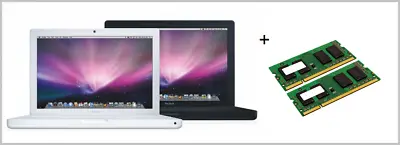 4GB -2x2GB Memory Ram Upgrade Apple MacBook-4.1 Core2Duo 2.4GHz Early 2008 A1181 • $18.94