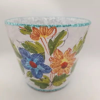 Vintage Italian  Planter  Handpainted  Retro Ceramic  C1960-70s • £14.99