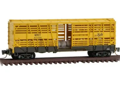 Micro Trains Z Scale ~ Missouri Kansas & Texas Stock Car ~ Sheep Load ~52000263 • $26.62