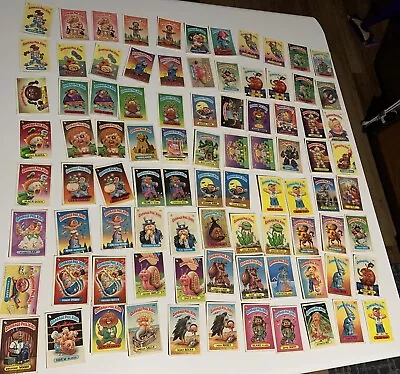 Vintage 1986 Garbage Pail Kids Cards Lot Of 88 No Duplicates • $39.99